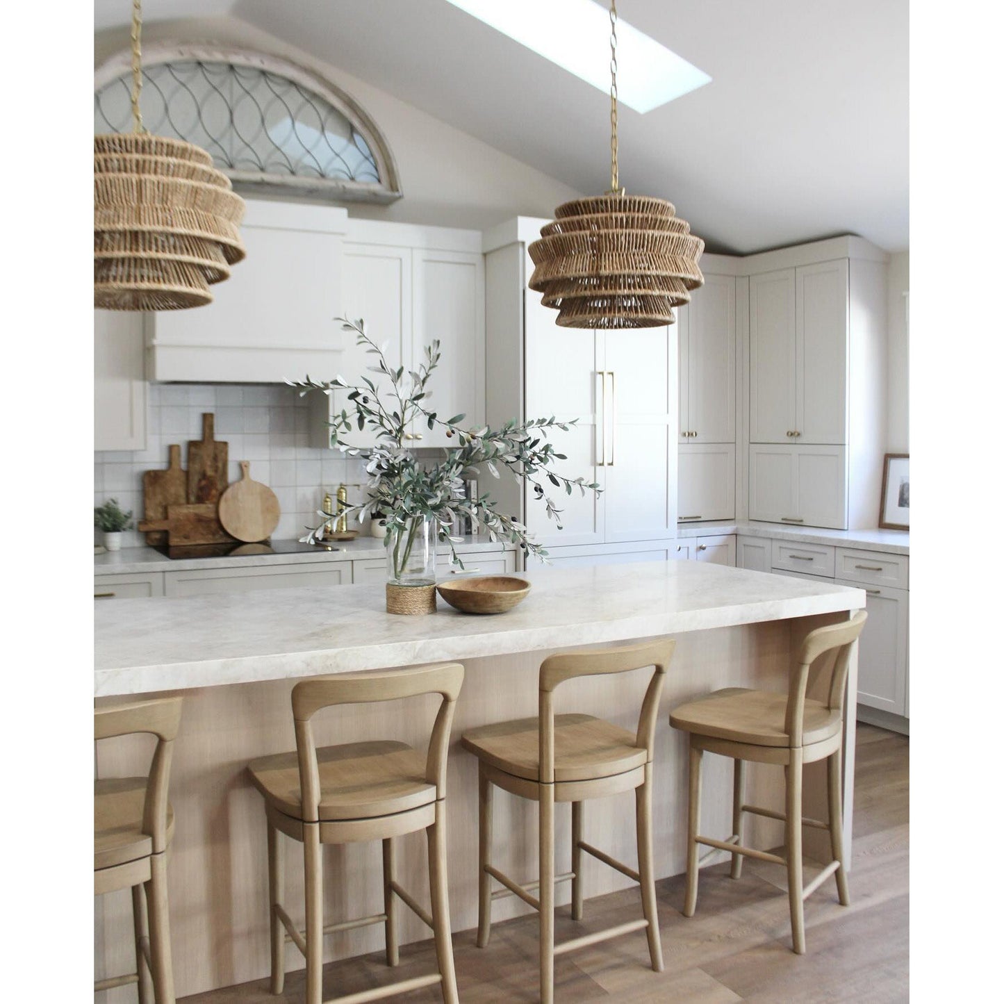 Antigua Rattan Drum Pendant Lamp