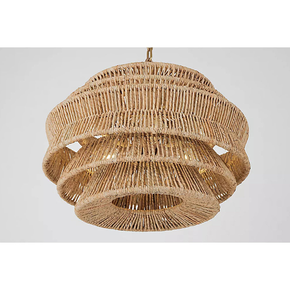 Antigua Rattan Drum Pendant Lamp