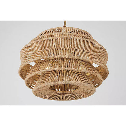 Antigua Rattan Drum Pendant Lamp