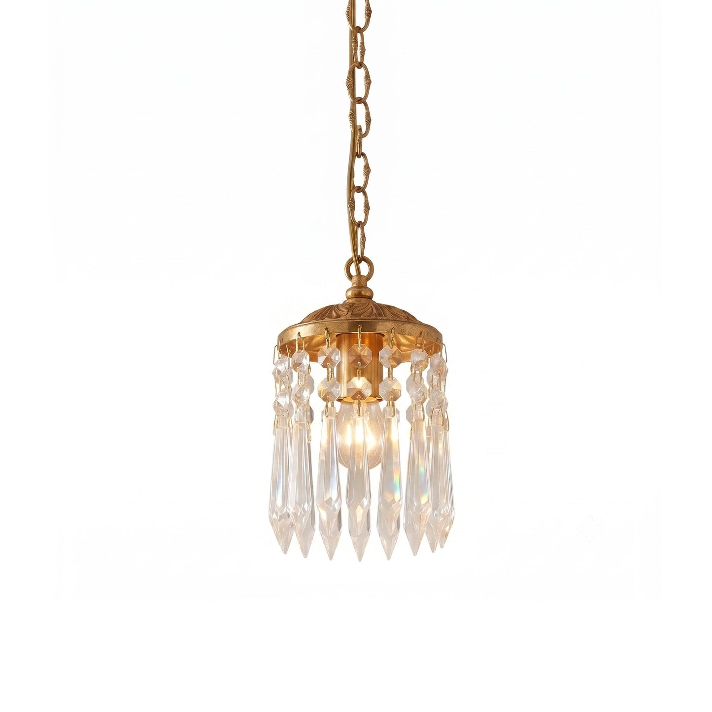 Antler Crystal Pendant Lamp