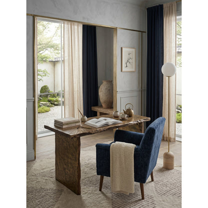 Aseneth Travertine Floor Lamp