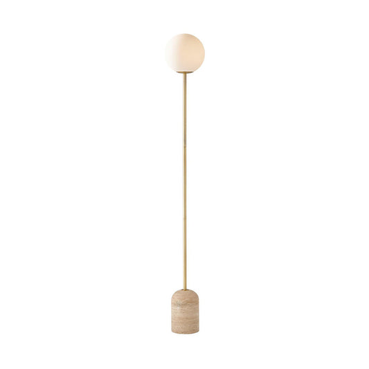 Aseneth Travertine Floor Lamp