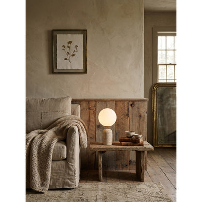 Aseneth Travertine Table Lamp