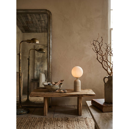 Aseneth Travertine Table Lamp