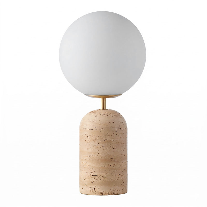 Aseneth Travertine Table Lamp