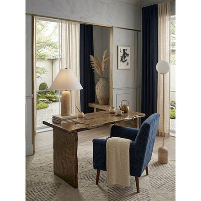 Astere Travertine Table Lamp