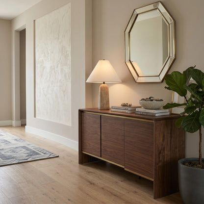 Astere Travertine Table Lamp