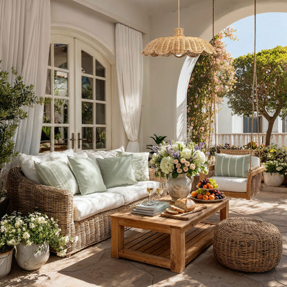 Aurelia Rattan Pendant Lamp