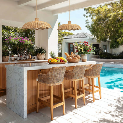 Aurelia Rattan Pendant Lamp