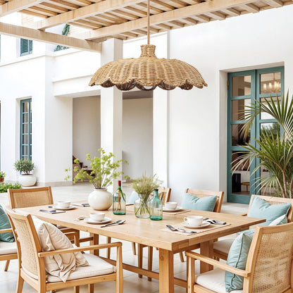 Aurelia Rattan Pendant Lamp