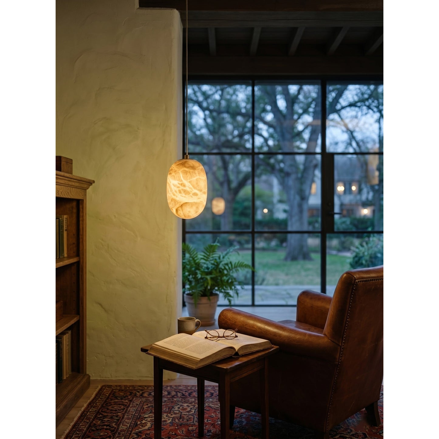 Aurora Alabaster Pendant Lamp