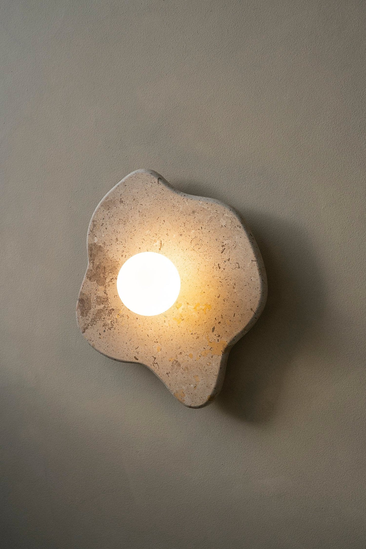 Blob Marble Wall Sconce
