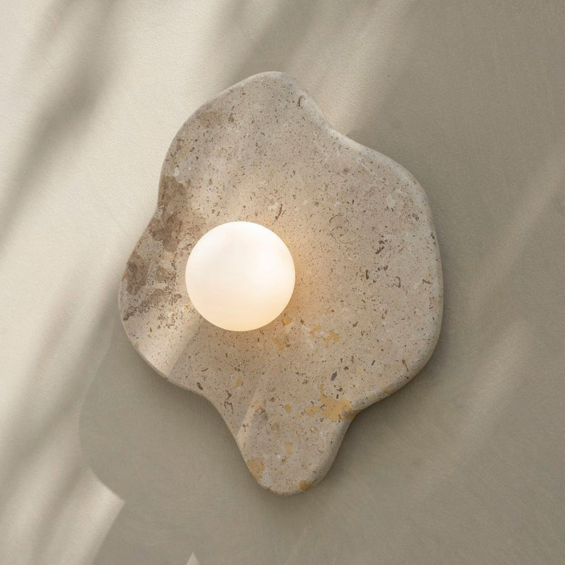 Blob Marble Wall Sconce