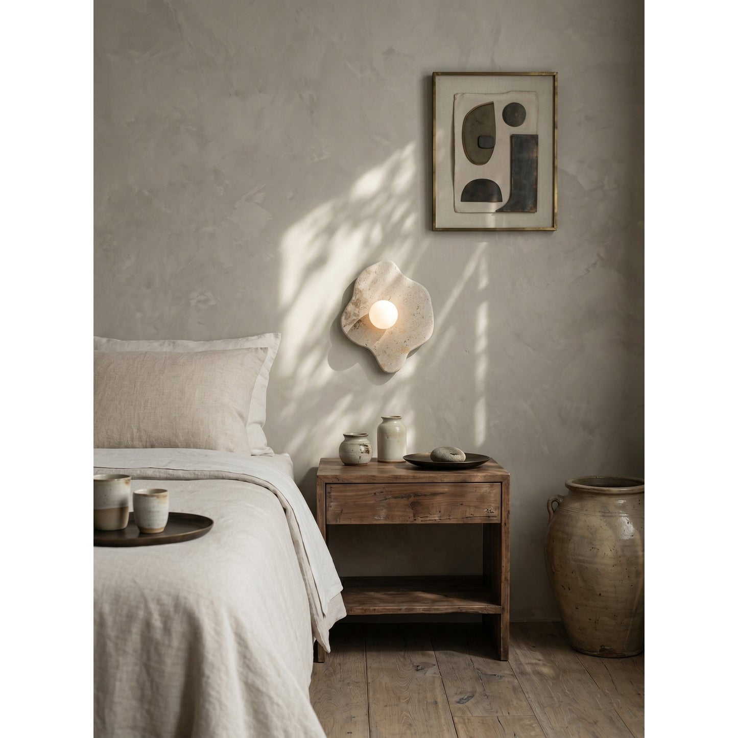 Blob Marble Wall Sconce