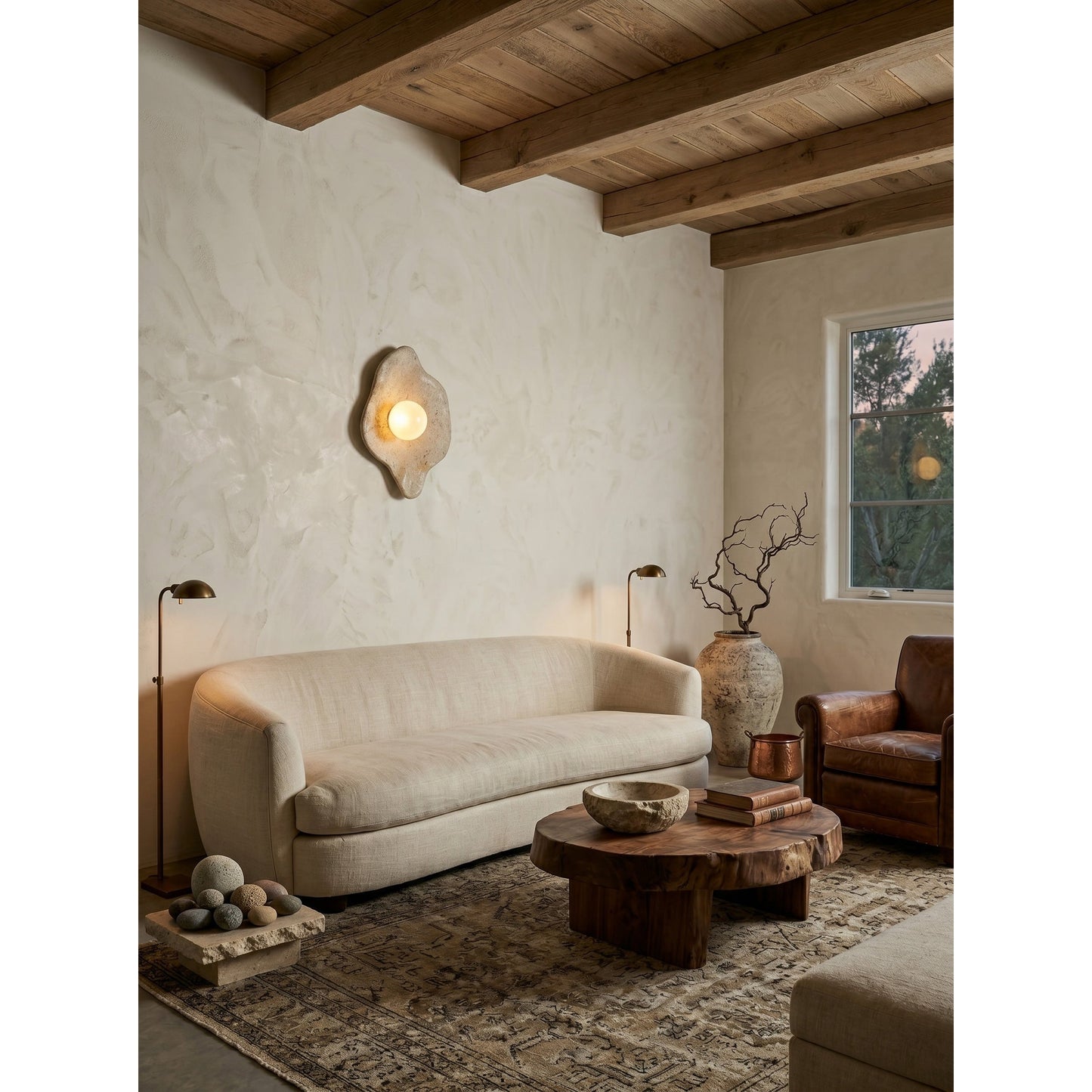 Blob Marble Wall Sconce