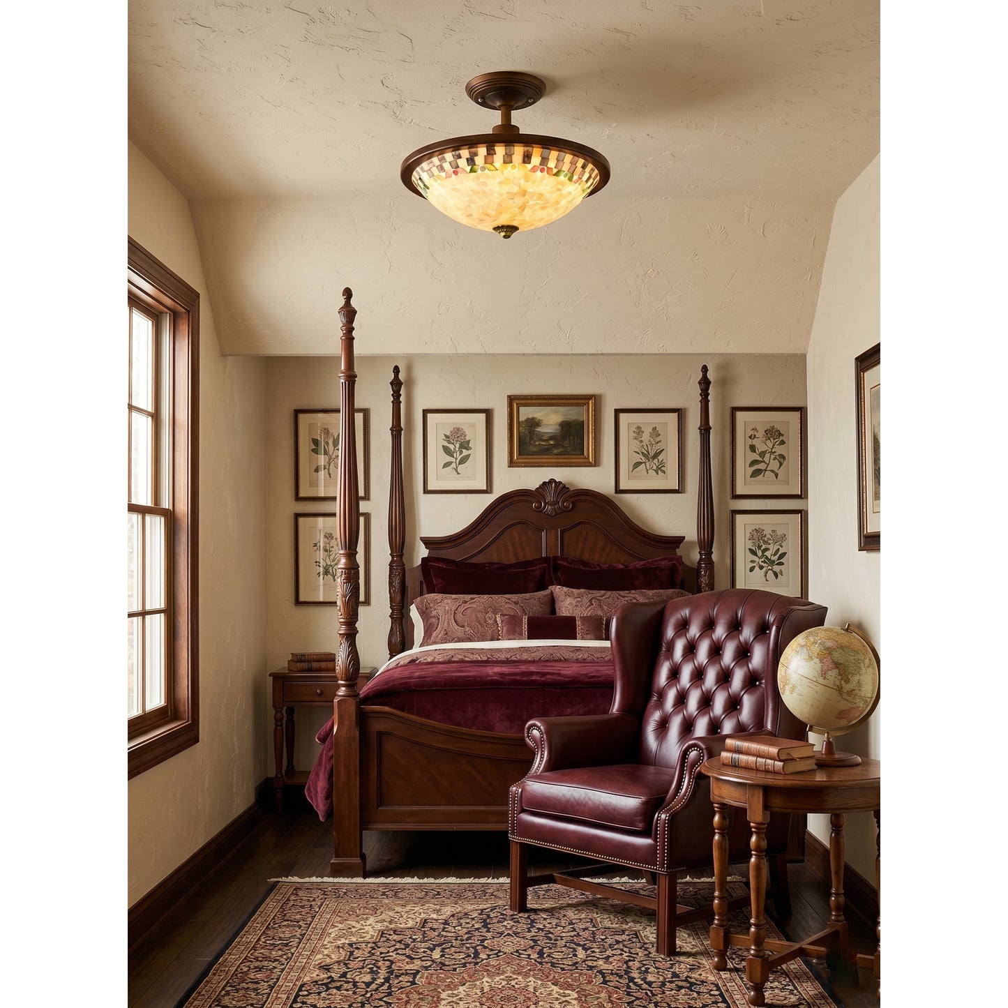 Bradshaw Mosaic Flush Mount