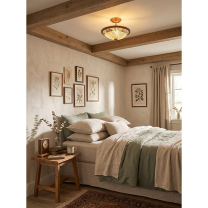 Bradshaw Mosaic Flush Mount