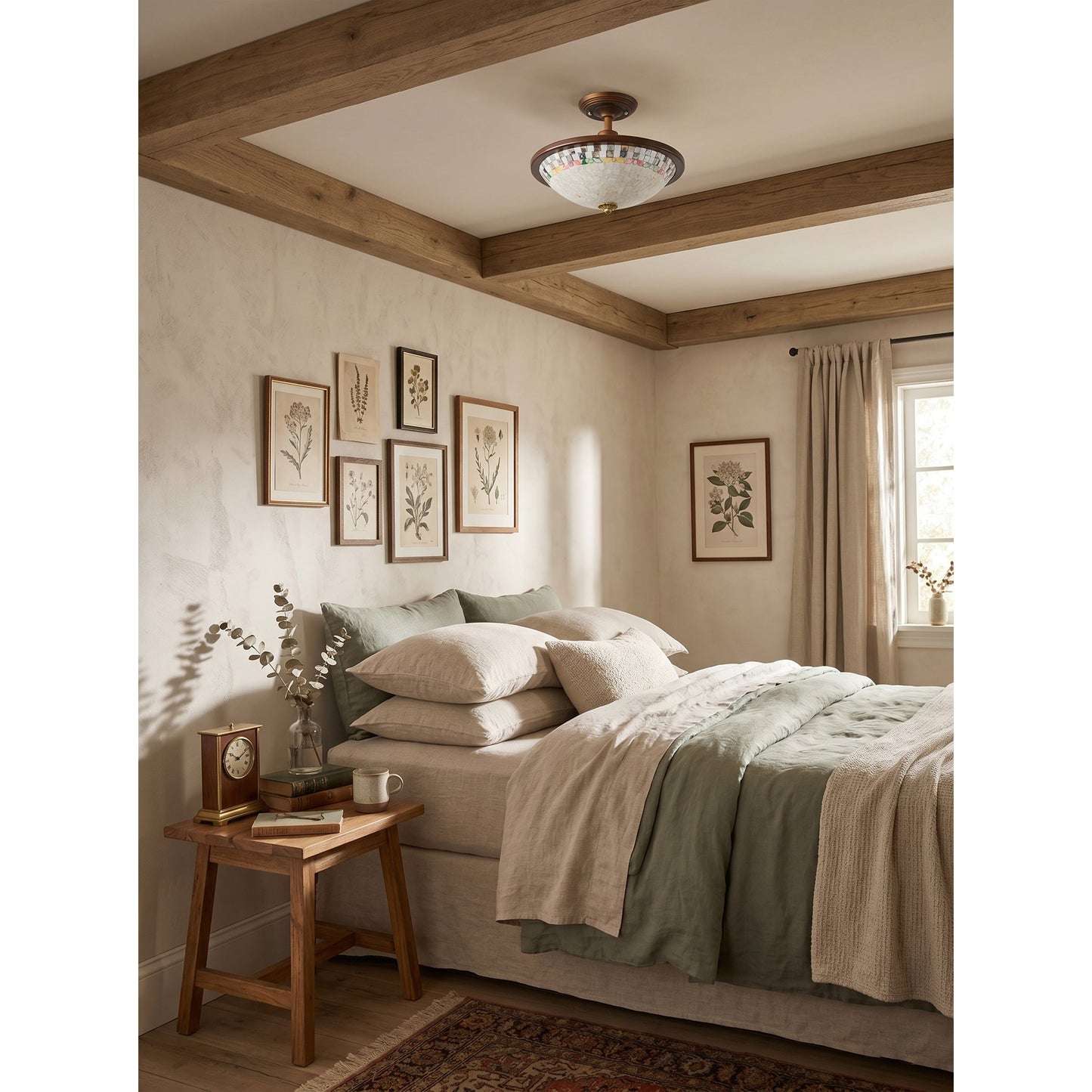 Bradshaw Mosaic Flush Mount