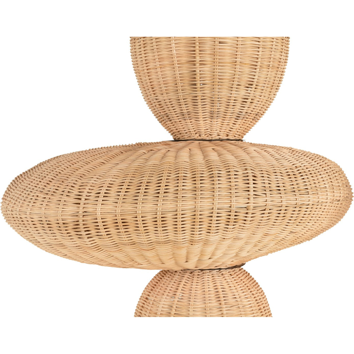 Bubbles Rattan Chandelier