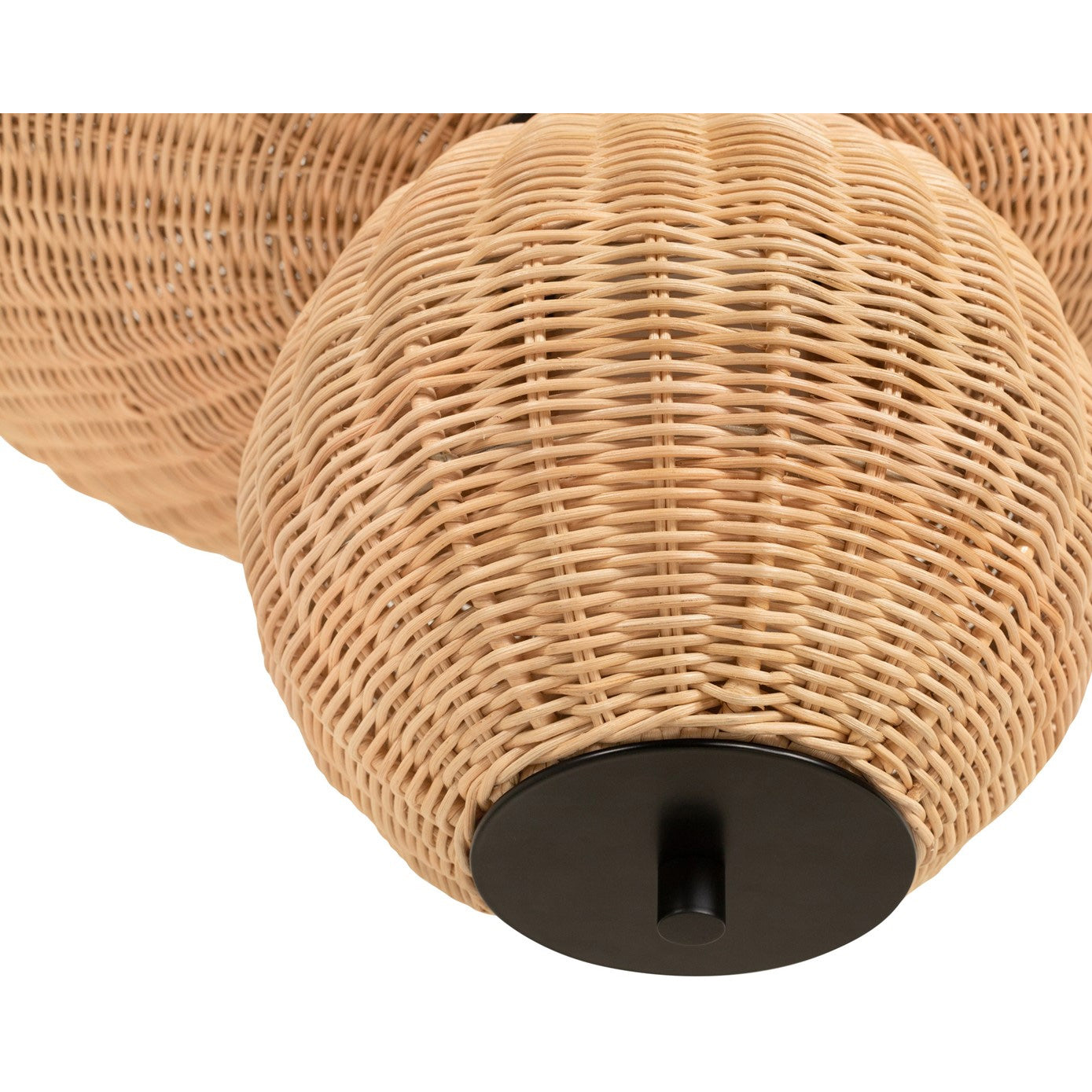 Bubbles Rattan Chandelier