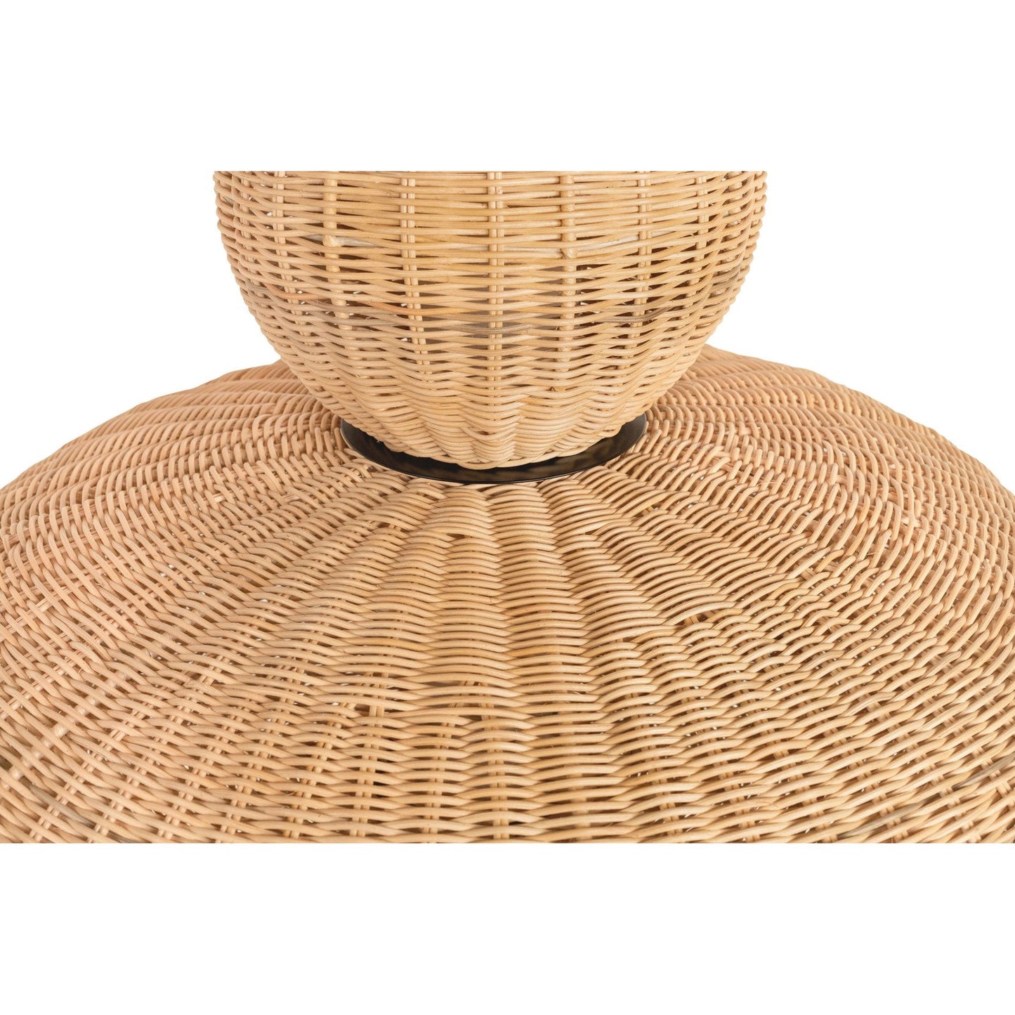 Bubbles Rattan Chandelier