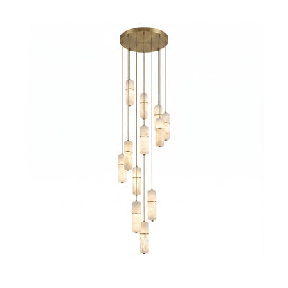 Cannula Alabaster Chandelier