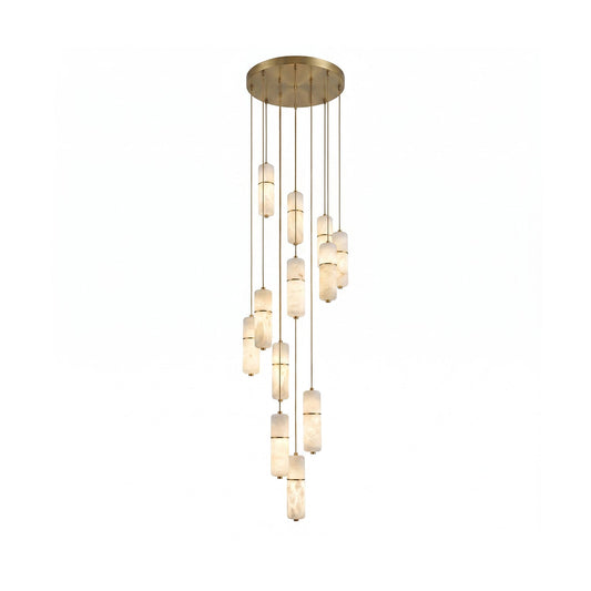 Cannula Alabaster Chandelier