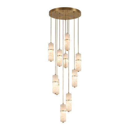 Cannula Alabaster Chandelier