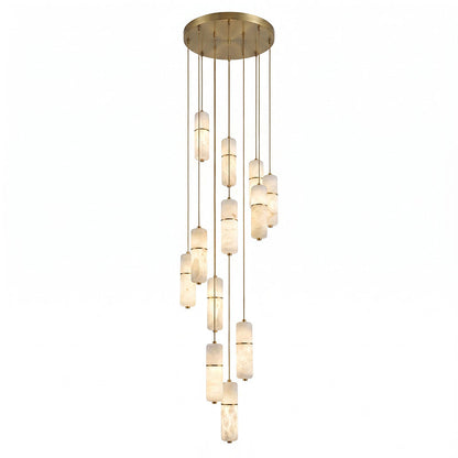 Cannula Alabaster Chandelier