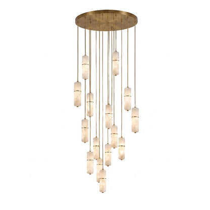 Cannula Alabaster Chandelier