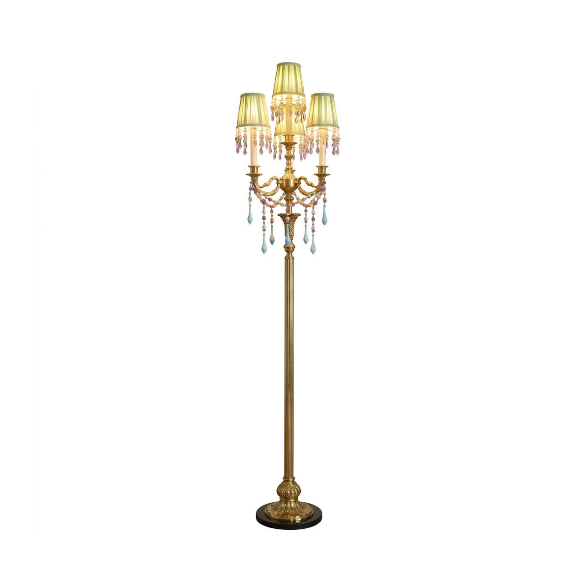 Carins Pleated Floor Lamp