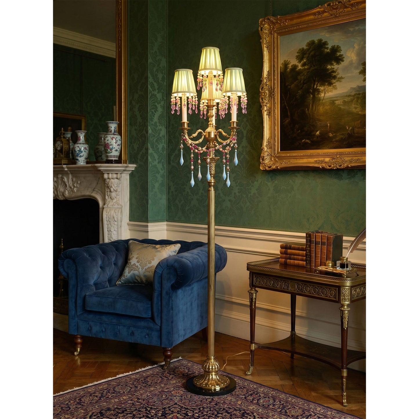 Carins Pleated Floor Lamp