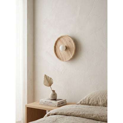 Celeste Travertine Wall Sconce