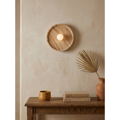 Celeste Travertine Wall Sconce