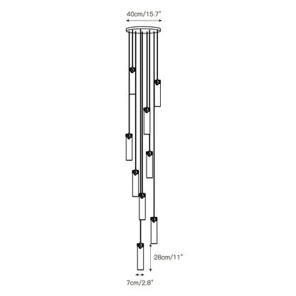 Dansani Lyra Alabaster Chandelier