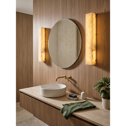 Dara Long Alabaster Wall Sconce