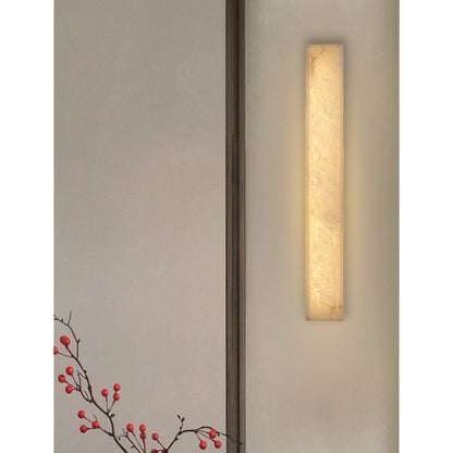 Dara Long Alabaster Wall Sconce