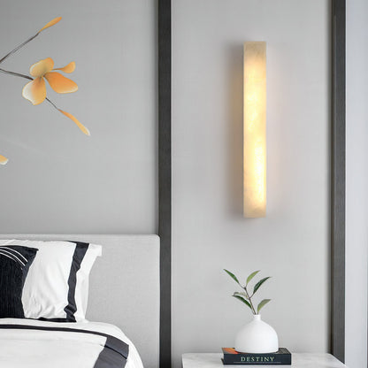 Dara Long Alabaster Wall Sconce