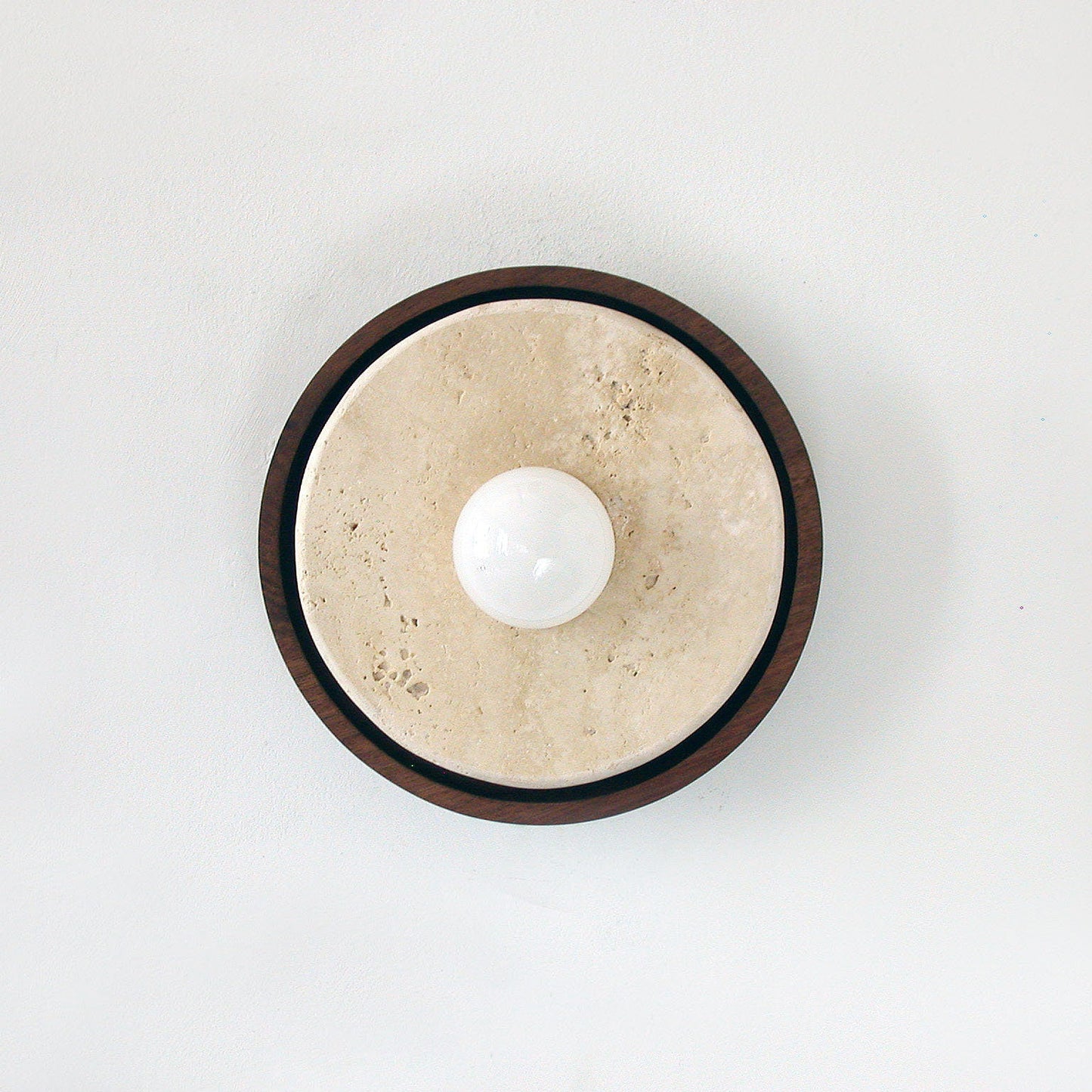Dario Travertine Wall Sconce