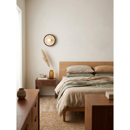 Dario Travertine Wall Sconce
