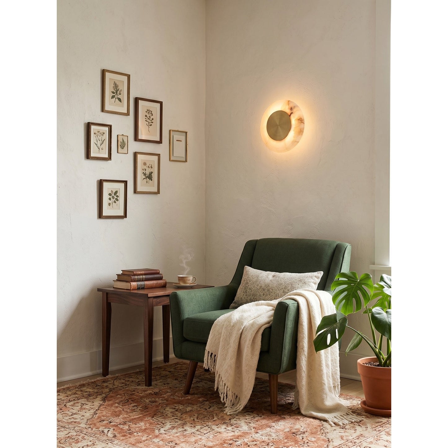 Ethereal Moon Wall Sconce