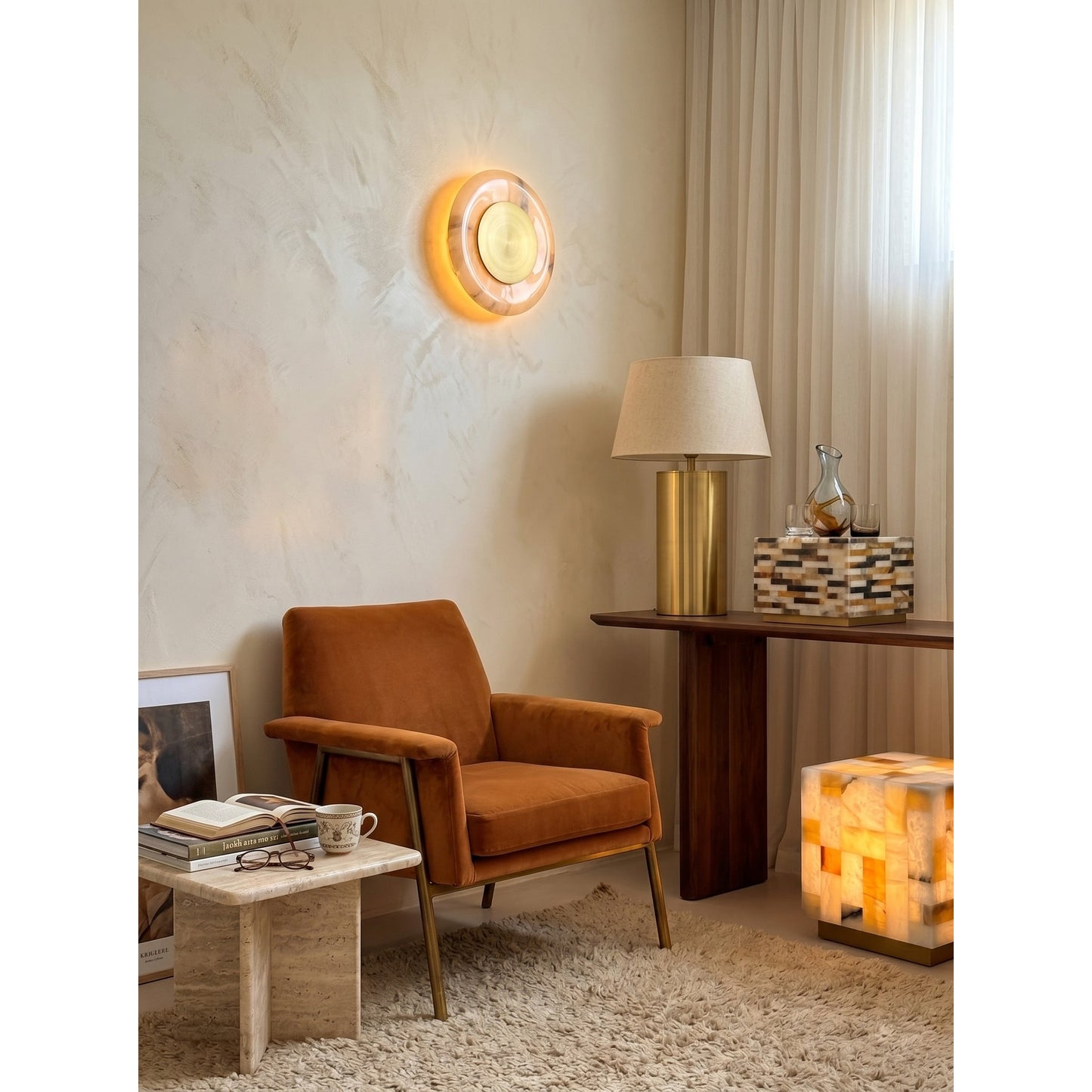 Ethereal Moon Wall Sconce