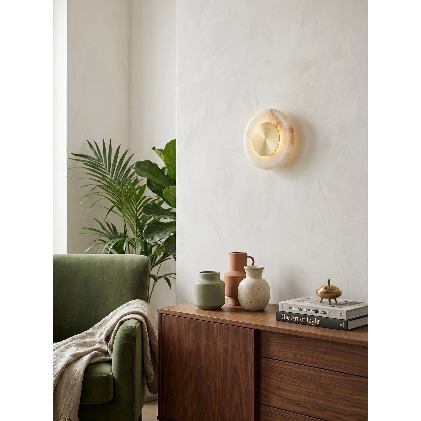 Ethereal Moon Wall Sconce