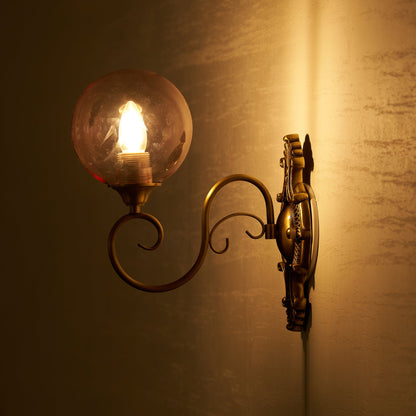 Evelyn Glass Wall Lamp