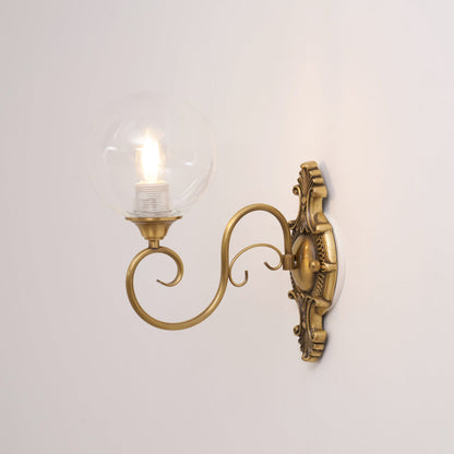 Evelyn Glass Wall Lamp