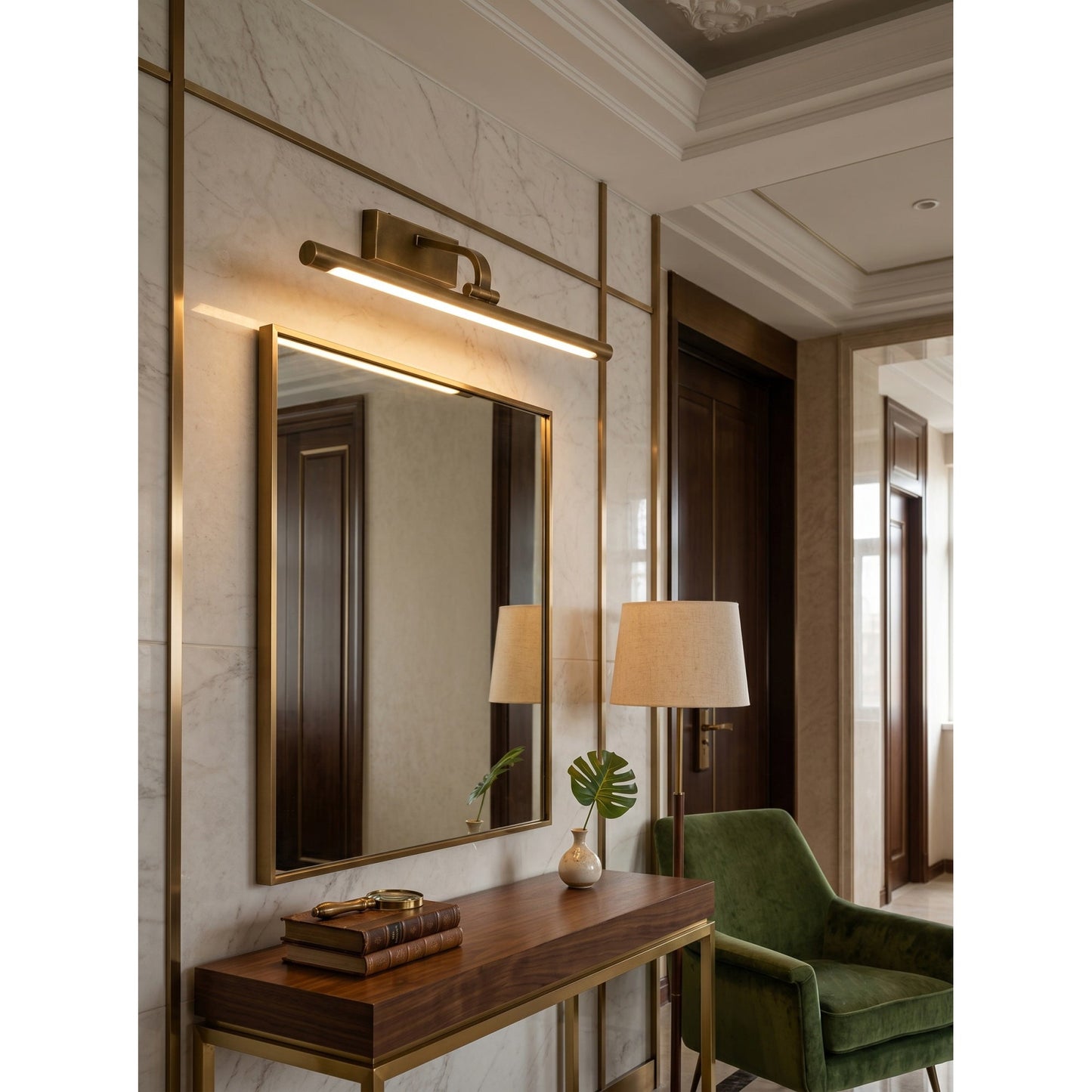 Goya Brass Wall Sconce