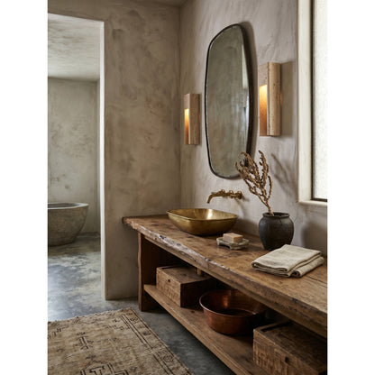 Graziano Travertine Wall Sconce