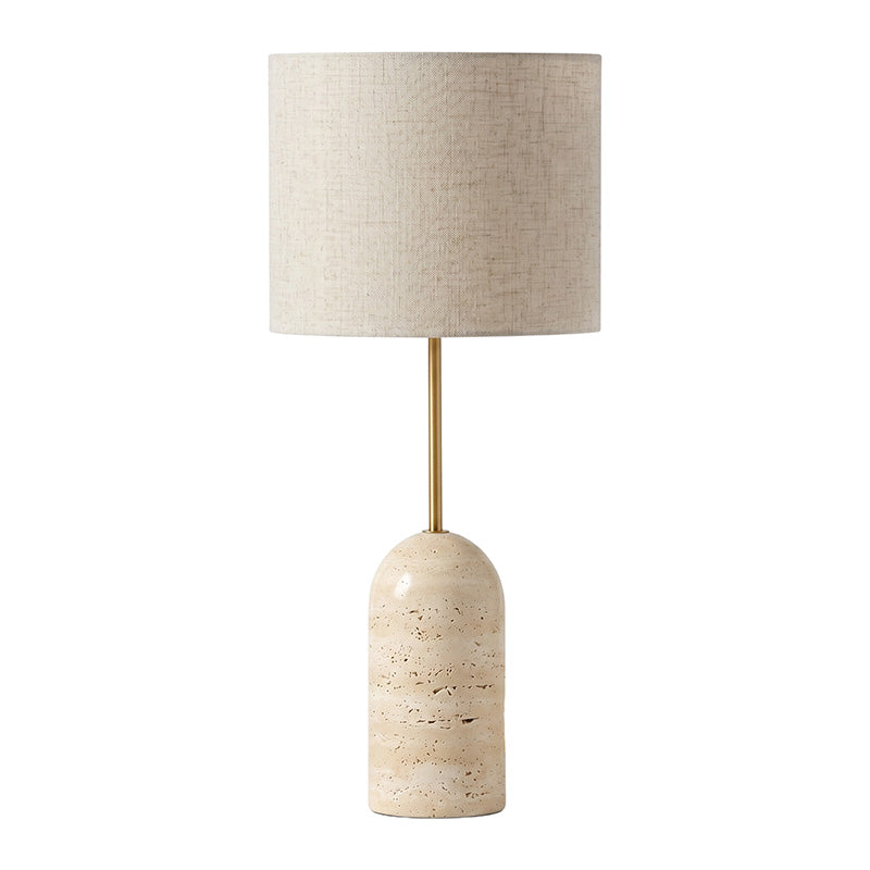 Holt Travertine Table Lamp