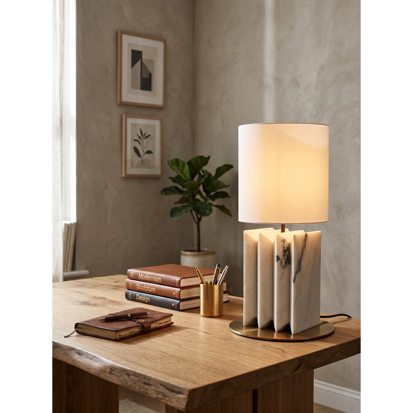 Jman Marble Table Lamp