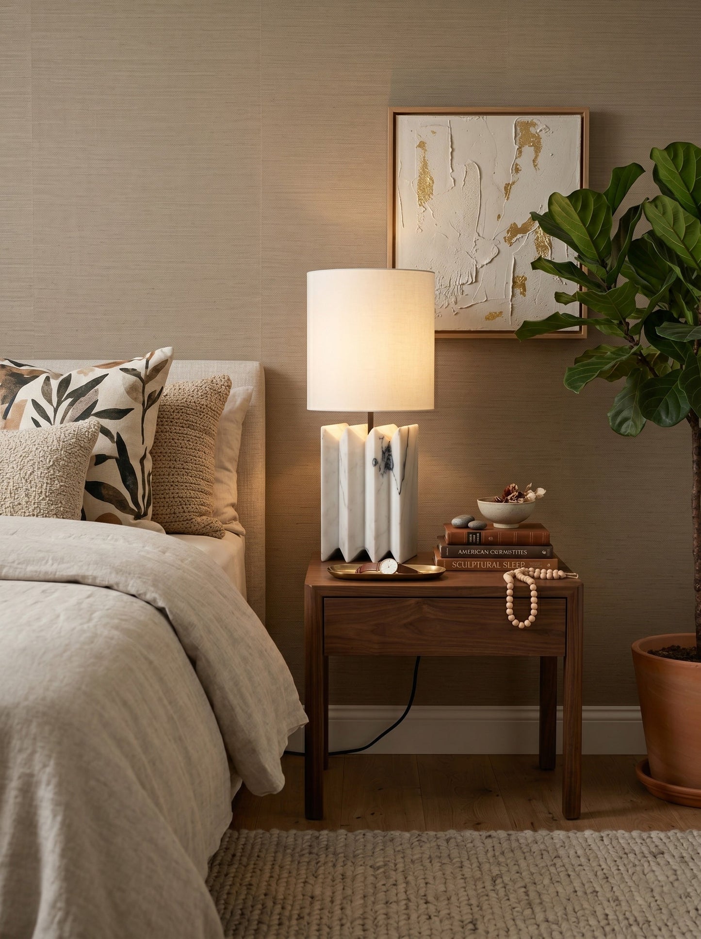 Jman Marble Table Lamp